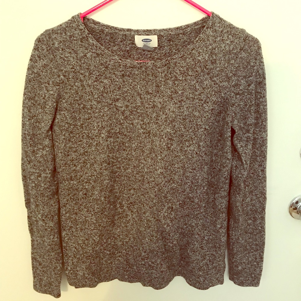 Old Navy Grey Heathered Sweater